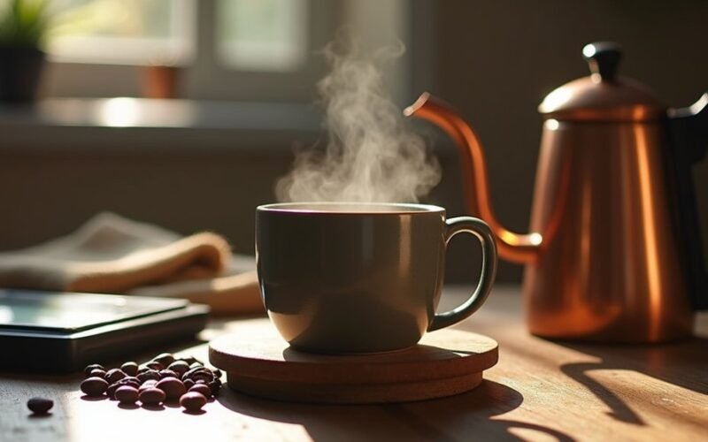 vienas puodelis tobulo kavos santykio