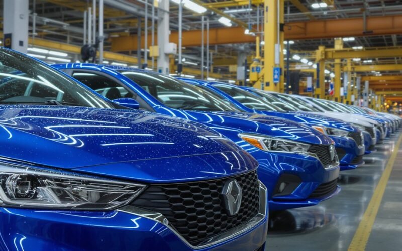 vienas iš dešimties automobilių