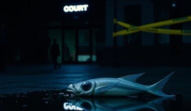 paketas teismas diena žuvis