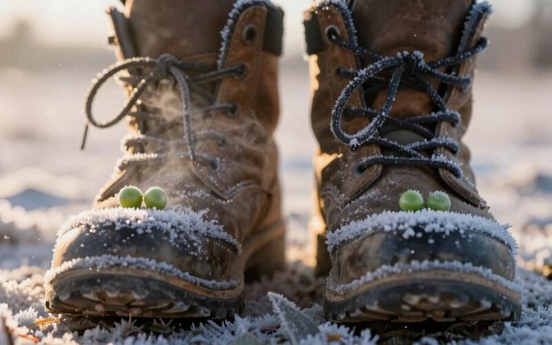 dėk žirnius į batus