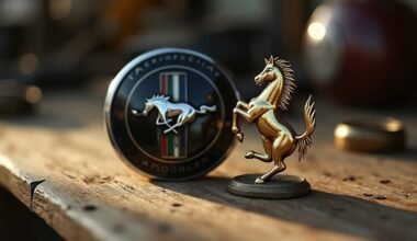 tas pats šokančio žirgo emblemos