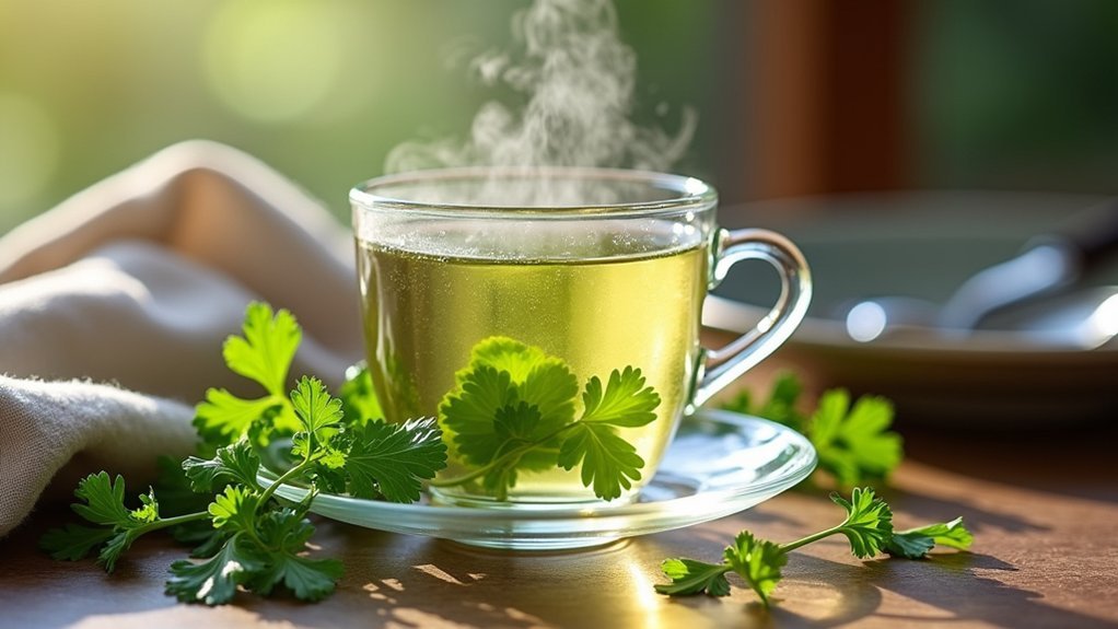 trumpalaikė palaikomoji petražolių arbata