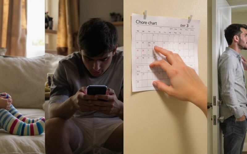 nuo kojinių iki ginčų dėl ekrano laiko