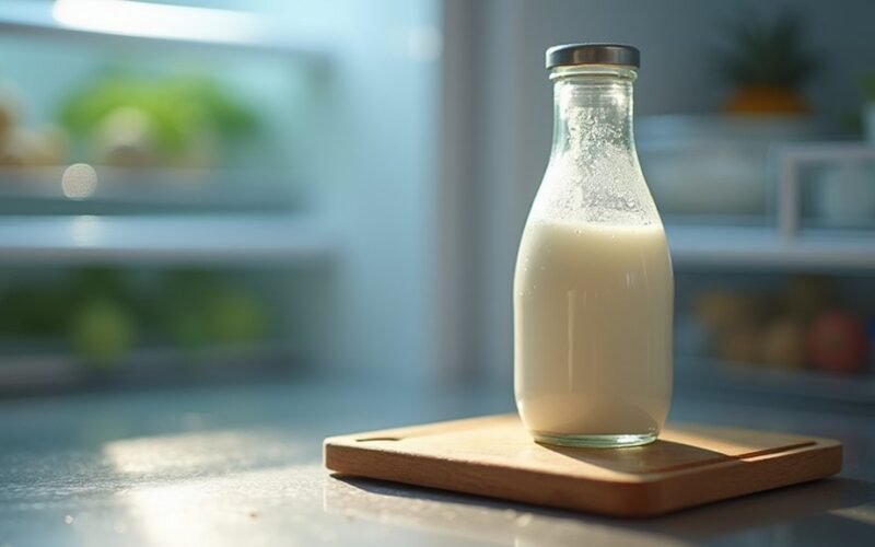 laikyti pieną, kad jis liktų skystas