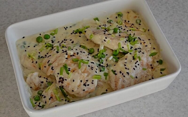 tender fillet in cream