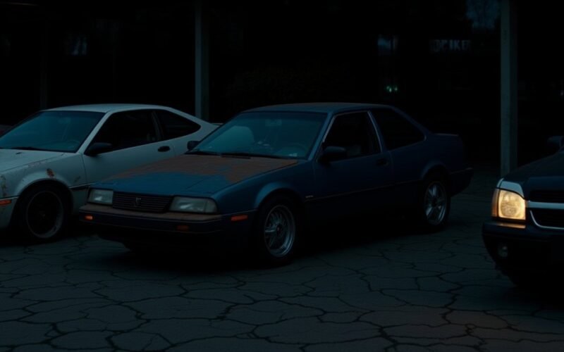 trys nepatikimi naudoti automobiliai