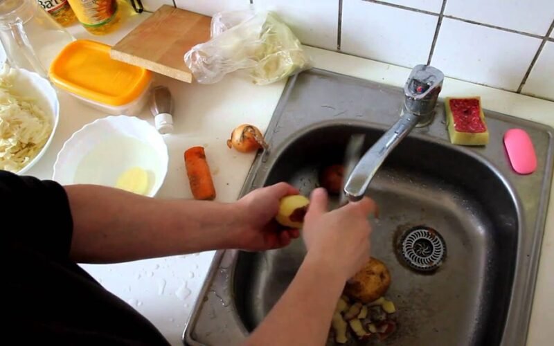 kario bulvių lupimo triukas