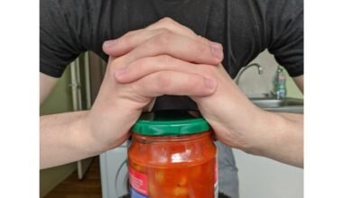 negalėjau atidaryti stiklainio triukas