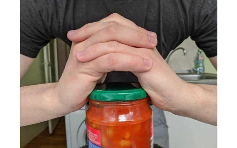 negalėjau atidaryti stiklainio triukas