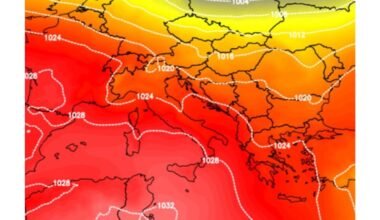 staigus dramatiškas temperatūros pakilimas