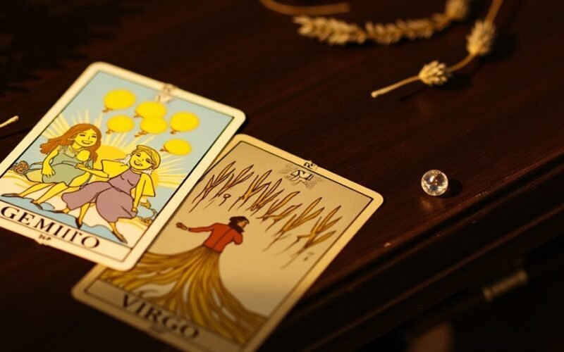 dvyniai sėkmė mergelė kryžkelė