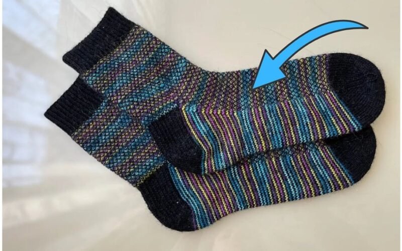 aš kūrybingai perdirbu skylėtas kojines