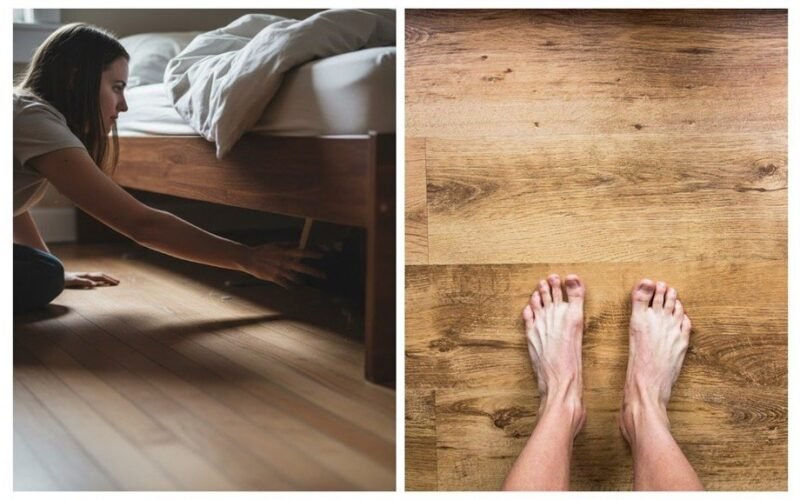 pakelto lovos poantklodės šildytuvas