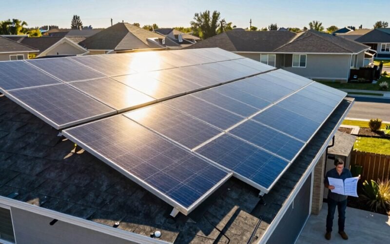 vyras įsirengė saulės baterijas sąskaitos smarkiai sumažėjo