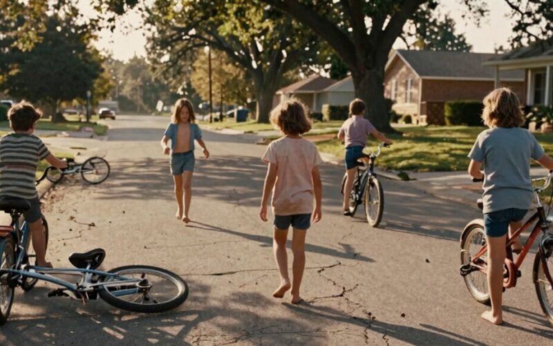 septintojo dešimtmečio vaikystė be priežiūros laisva