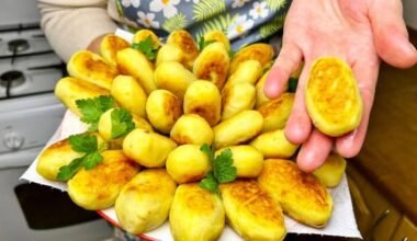 Iš virtų bulvių ir mėsos iškepu Poltavos kartupelnikus, kurių šeima prašo dar iliustracija