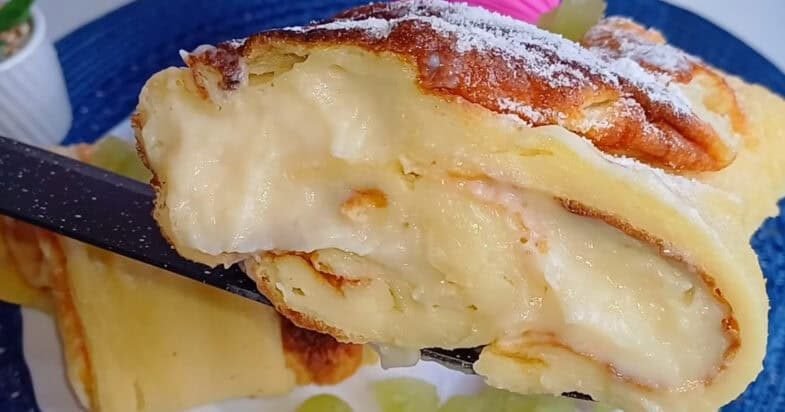 Šokoladinis vyniotinis – galutinis rezultatas