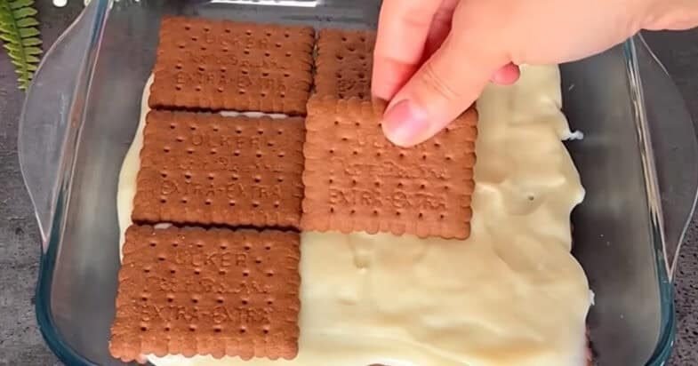 šokoladinis tortas be orkaitės žingsnis 1
