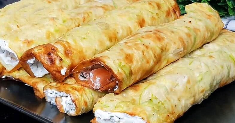 Cukinijų paplotėliai, trečias vaizdas