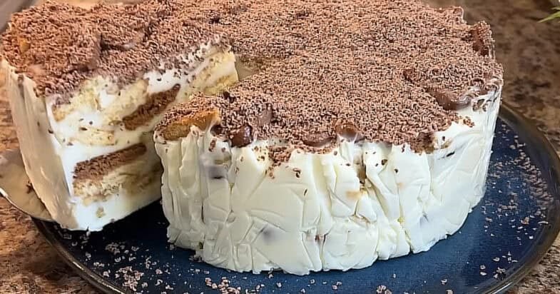 Bananinis tortas be orkaitės