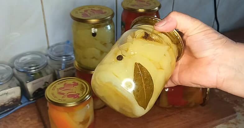 Marinuojamos paprikos, ketvirtas žingsnis