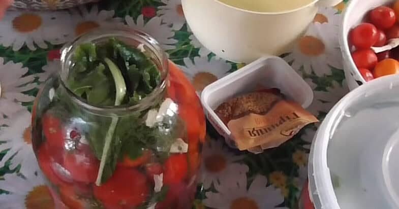 Pomidorai kibire