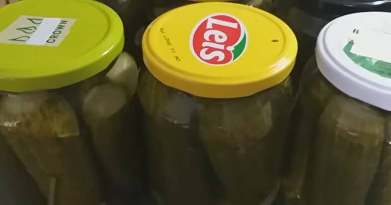 Paruošti marinuoti agurkai