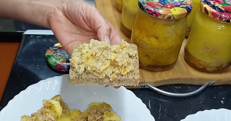 2 kg plonų lašinių ir 500 g mėsos: naminis paštetas stiklainiams, kuris sustingsta per porą dienų 3