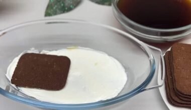 Desertas su šokoladu ir varške