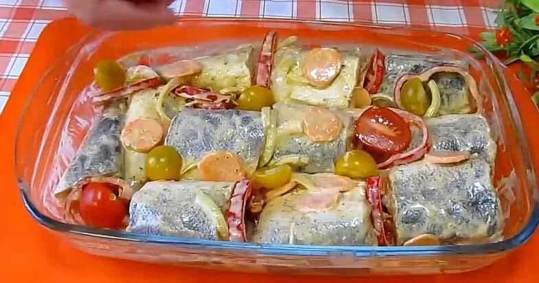 Hekas su daržovėmis, antras vaizdas