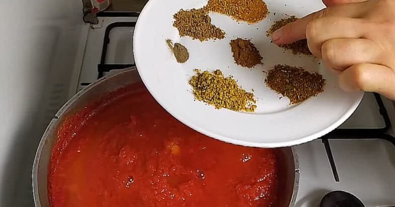Naminis kečupas, antras virimas