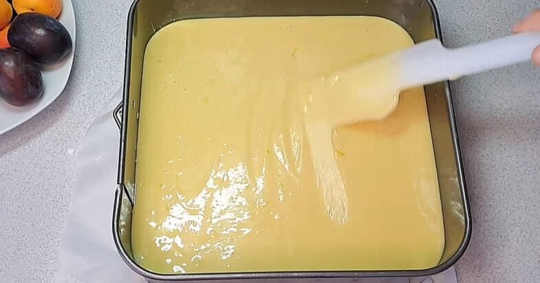 Rugpjūčio pyrago pirmas žingsnis