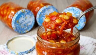 Daržovių užkandis su pupelėmis, žingsnis 1