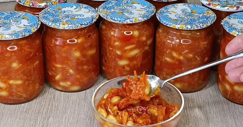 Daržovių užkandis su pupelėmis, žingsnis 3