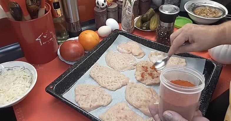 Vištienos filė skardoje